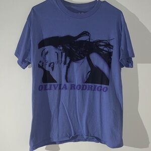 Oversized Indigo Olivia Rodrigo Graphic Tee